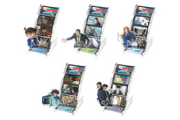 「コナン ハイウェイの堕天使」映画のシーンをデスクの上に♪ 千速・重悟・世良たちのジオラマアクリルスタンドが登場