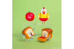 「パンどろぼう」“ニューヒロイン”りんごかめんなど全4種！ミニチュアフィギュア第6弾が登場