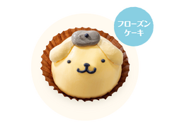 ポムポムプリンのお顔ケーキが可愛い♪ ポムポムプリン×全国の魚べい・元気寿司がコラボ！ 全8種の缶バッジももらえる