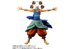 「ワンピース」ギア5ルフィがシュート！エネルはディフェンス!?「NBA」コラボフィギュア第1弾が登場