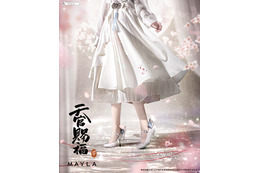 「天官賜福 貮」謝憐と花城を優雅に表現…！繊細な刺繍が贅沢な「MAYLA」コラボスカート登場