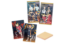 「ハイキュー!!」日向や影山、研磨、黒尾のキラキラ箔押しデザインシール付き！ウエハース第7弾発売