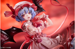 “こんなに月も紅いから本気で殺すわよ”「東方Project」レミリアがフィギュア化！あみあみでは限定特典「A2クリアポスター」付きも
