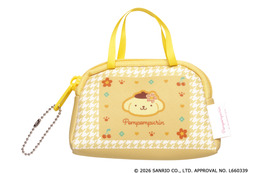 ポムポムプリンのお顔が大胆にデザイン♪ サンリオ「カオハナデザイン」ミニバッグ型キーチェーンがカプセルトイに登場！ 平成レトロな可愛さが再び