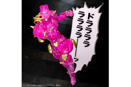 “ドララララララララーッ”「ジョジョ」クレイジー・ダイヤモンドの超像可動フィギュアが登場ッ!!クリアピンク＆ゴールドの豪華仕様!!