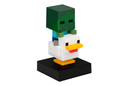 「マインクラフト」チキンジョッキーがフィギュアライトに！ ハチ＆クリーパーの“ふわふわライト”も登場 そのまま置いても可愛いインテリア