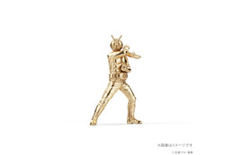 「仮面ライダー」旧1号&旧2号がゴールドでミニフィギュア化！シルバー製のショッカー戦闘員（骨）も