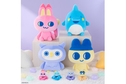 「たまごっち」×ナムコ！星モチーフのビッグぬい＆ぬいぐるみシュシュが登場