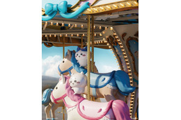 「ちいかわ」世界初の巨大メリーゴーランドも登場!? 香港・尖沙咀で大型特別展が開催【8月1日～】