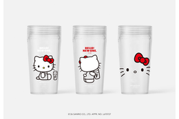 キティちゃんの可愛いシェイカー付き♪ ハローキティ×FUJIMIコラボで毎日を健康に！ 限定アップル風味のプロテイン登場