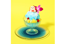 ぷかぷかしたシーサーが可愛い♪ 「ちいかわレストラン」夏季限定メニュー「シーサーの浮き輪でぷかぷかかき氷」沖縄店限定で提供！