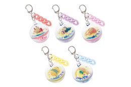 ポムポムプリン、シナモンが砂浜ですやすや♪ 「サンリオ」こんがり日焼け姿がかわいいカプセルトイ「日焼けすやすやカプセルキーチェーン」登場