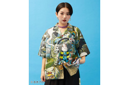「ゲゲゲの鬼太郎」の妖怪を和モダンに大胆デザイン！ アロハシャツや和羽織が存在感抜群◎