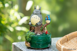 「スタジオジブリ」トトロたちが釣りを楽しむオルゴールが登場♪ 夏のおでかけに役立つ「トトロ」&「魔女宅」扇子袋も