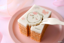 「ちいかわ」ハチワレ、うさぎたちがリボンおめかし♪ 可愛すぎて食べられない!! 「型ぬきバウム」登場