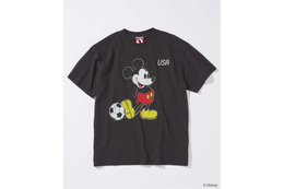 「ディズニー」ミッキー、ミニーたちの“サッカーTシャツ”登場☆ ジャーナル スタンダード別注！