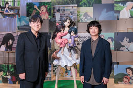 「細田守の原点/展」オープニングイベントに細田守監督と俳優・染谷将太が登場！ 細田監督「展覧会をきっかけに初めて原点を振り返りました」