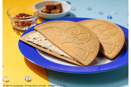 「ドラえもん」ドラちゃんがウィンク☆可愛くて美味しい♪「鎌倉半月」の新スイーツ登場