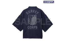 “心臓を捧げよ！”「進撃の巨人」自由の翼＆Survey Corpsデザインの甚平が登場！8月上旬に大分・日田で先行販売