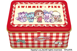 「不二家」ペコちゃん×「SWIMMER」がコラボ！ 可愛すぎる平成レトロ風スイーツ＆雑貨が登場