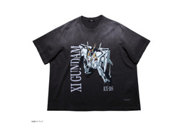 クスィーガンダム、グスタフ・カールをどデカくデザイン♪ 「機動戦士ガンダム 閃光のハサウェイ」とNUBIANとコラボしたTシャツが登場