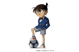 「名探偵コナン」×「Jリーグ」コラボ記念の描き下ろしビジュアル公開！ 試合にコナンが登場する「コナンDAY」も開催
