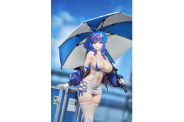 ほぼ紐じゃん…!!「アズレン」レースクイーン姿のセントルイスがフィギュア化！差し替え表情パーツ“興奮顔”で異なる魅力を堪能♪