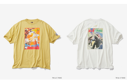 歴代「ゴジラ」のポスターアートをTシャツに！ 個性豊かな怪獣たちの臨場感溢れる場面写真、キャップなども登場