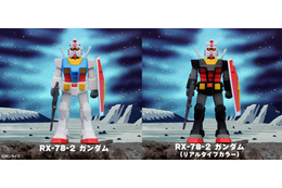 「機動戦士ガンダム」より昭和の玩具を思い出させる彩色のソフビコレクションが発売！懐かしさと現代的なアレンジの融合で新たに商品化