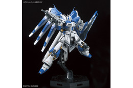 「RG 1/144 Hi-νガンダム」が抽選販売受付中！「アドヴァンスドMSジョイント」でフィン・ファンネル射撃時の形態を再現