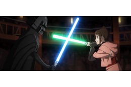 「スター・ウォーズ：ビジョンズ／九人目のジェダイ」新悪役・ナワームの“青い”ライトセーバーの意図は？「NARUTO」キャラデザ西尾鉄也と創り上げた“和風”ビジュとは？監督が明かす