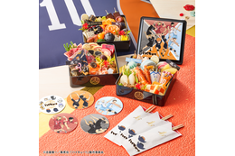 日向や研磨が描かれた重箱が欲しい☆ 大好評の「ハイキュー!! おせち」が今年も登場！ 烏野、鴎台、音駒、稲荷崎をイメージしたメニューで構成