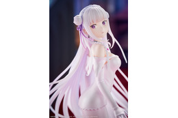 う、美しい…！「リゼロ」エミリアがウェディングドレス姿で立体化！凛とした気品と可憐さを表現