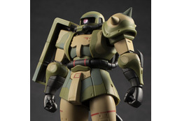「ガンダム」陸戦型ザク迷彩仕様の湿地帯戦用ザクがROBOT魂より立体化！ 連邦軍本部ジャブローを攻略すべく、ジャングルや沼地に対応させたミリタリー感あふれるザク