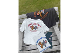 「トムとジェリー」ジェリー＆タフィーのもこもこ刺繍がかわいすぎ♪ ユニセックスなサイズ感が嬉しいTシャツ登場