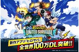 「ヒロサバ」が100万ダウンロード突破！ 記念企画「ログインボーナス」が実施＆キャラ紹介動画も到着！