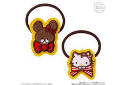 ハローキティ×くまのがっこうの可愛いぬいゴムが登場♪ チョコボーロのおまけ付きで27年3月発売！