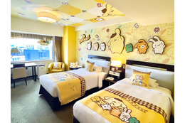 ポムポムプリン × ホテルニューオータニ博多、記念デザイン特典が手に入るのは今だけ！10～12月宿泊分が9月1日より販売開始