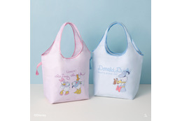 「ディズニー」ドナルド＆デイジーとほっこり時間♪淡いブルーとピンクがかわいいトラベル・防寒グッズが新登場