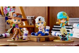 「スティール・ボール・ラン ジョジョの奇妙な冒険」ジョニィ、ジャイロ、ディエゴがデフォルメフィギュアに！「PalVerse Palé.」登場☆