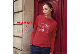 「サンリオ」キティと一緒に日常もスポーツもキュートに♡「 ELLE SPORT」との コラボアパレルが新登場