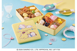 ゆるっとサンリオキャラのお重箱で登場♪ 紀文限定デザイン「サンリオキャラクターズのおせち詰合せ」が予約受付中！
