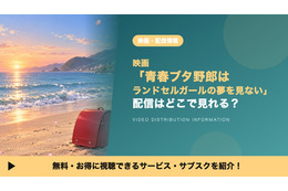 「青春ブタ野郎はランドセルガールの夢を見ない」の配信はどこ？劇場版を見放題で見れるサブスクを比較