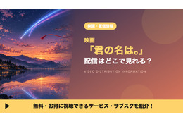 「君の名は。」の配信はどこ？見放題のサブスクとレンタルで見る方法