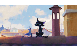 ディズニー＆ピクサー最新作「水の都のネロ」日本公開日は27年3月19日！ 黒猫“ネロ”と新キャラの鳩捉えた場面写真お披露目