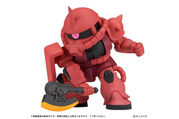 「機動戦士ガンダム ならぶんです。ザク」第2弾が発売！シャア専用ザクⅡや高機動型ザクⅡ3機などズラリ 画像