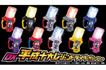 「仮面ライダーエグゼイド」平成ライダー10人のガシャットシリーズ発売 画像