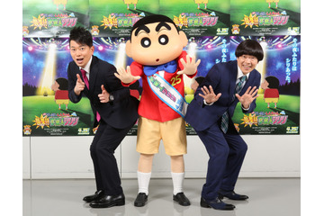 「映画クレヨンしんちゃん」雨上がり決死隊がゲスト声優に 「戦国大合戦」以来15年ぶり 画像