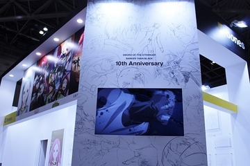 ボンズブースでは美麗原画を壁一面に展示 エウレカのコースター配布も【AJ2017】 画像