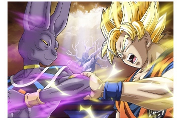 「ドラゴンボールＺ 神と神」　予告編ウェブ公開　地球と銀河を賭けたバトルシーンが 画像